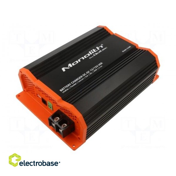 Charger: for rechargeable batteries | AGM,GEL,Li-FePO4 | 500W