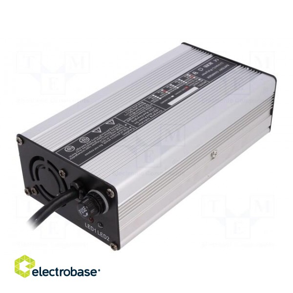 Charger: for rechargeable batteries | Li-FePO4 | 5A | Usup: 230VAC фото 2