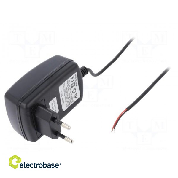 Charger: for rechargeable batteries | Li-Ion | 11.1V | 1A