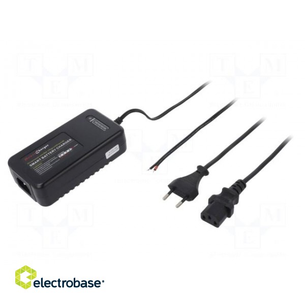 Charger: for rechargeable batteries | Li-Ion | 14.8V | 3.5A