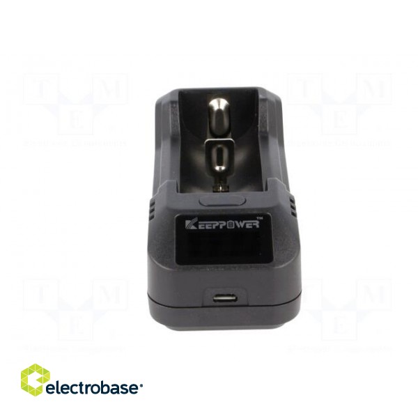 Charger: for rechargeable batteries | Li-Ion | 3.6/3.7V | 1A | 5VDC image 9