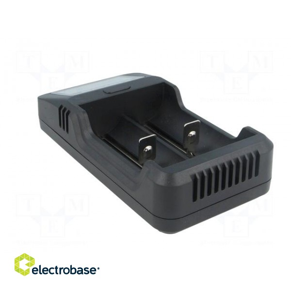 Charger: for rechargeable batteries | Li-Ion | 3.6/3.7V | 1A | 5VDC image 4
