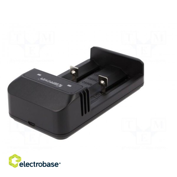 Charger: for rechargeable batteries | Li-Ion | 3.6/3.7V | 2A | 5VDC image 7