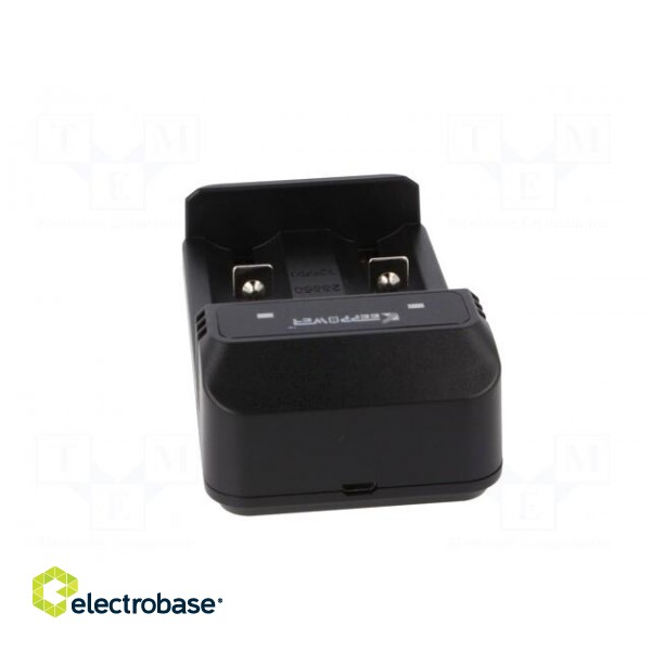 Charger: for rechargeable batteries | Li-Ion | 3.6/3.7V | 2A | 5VDC image 6