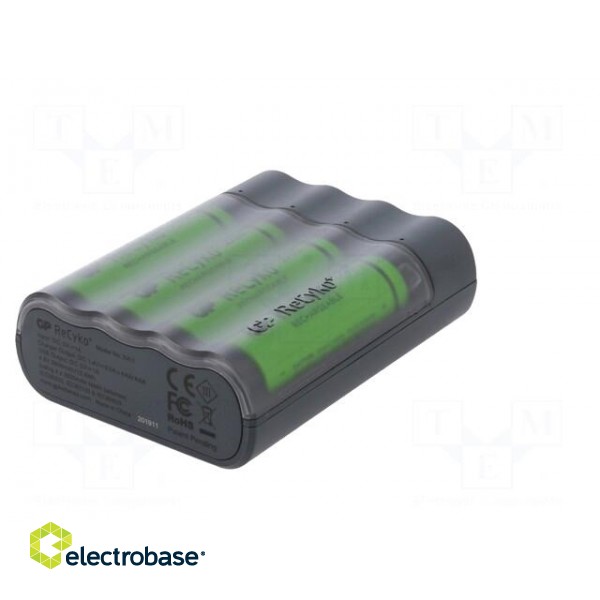 Charger: for rechargeable batteries | Ni-MH | Size: AA,AAA image 6