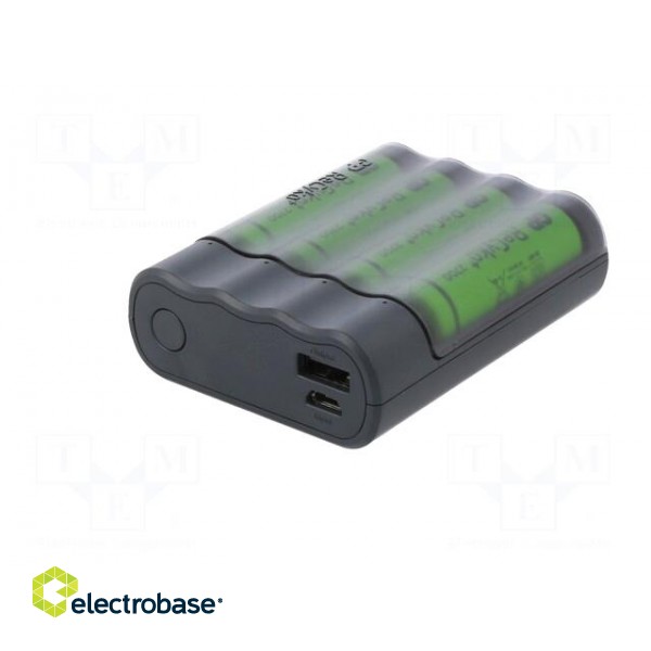 Charger: for rechargeable batteries | Ni-MH | Size: AA,AAA image 2