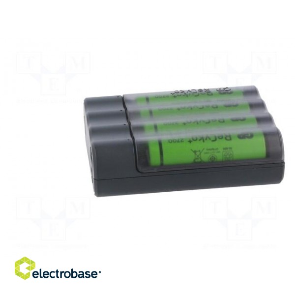 Charger: for rechargeable batteries | Ni-MH | Size: AA,AAA image 3