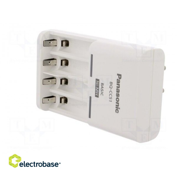 Charger: for rechargeable batteries | Ni-MH | Size: AA,AAA,R03,R6 paveikslėlis 4