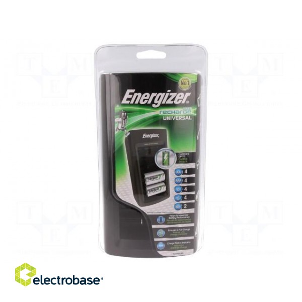 Charger: for rechargeable batteries | Ni-MH | Usup: 100÷240VAC