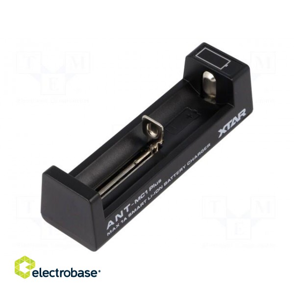 Charger: microprocessor-based | Li-Ion | 1A | Cells quantity: 1 image 1