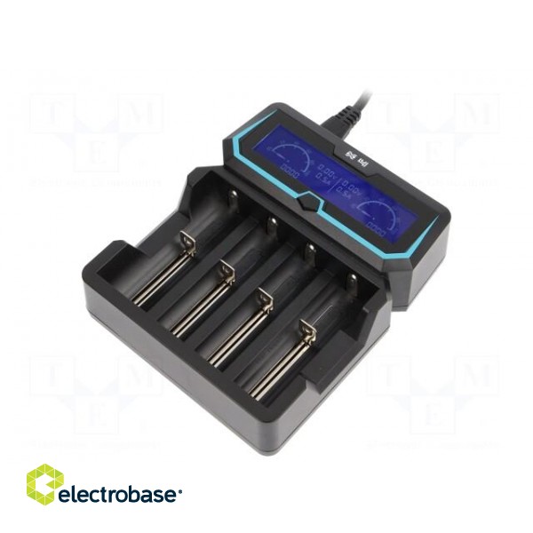 Charger: microprocessor-based | Li-Ion | 2A | Cells quantity: 4 image 1