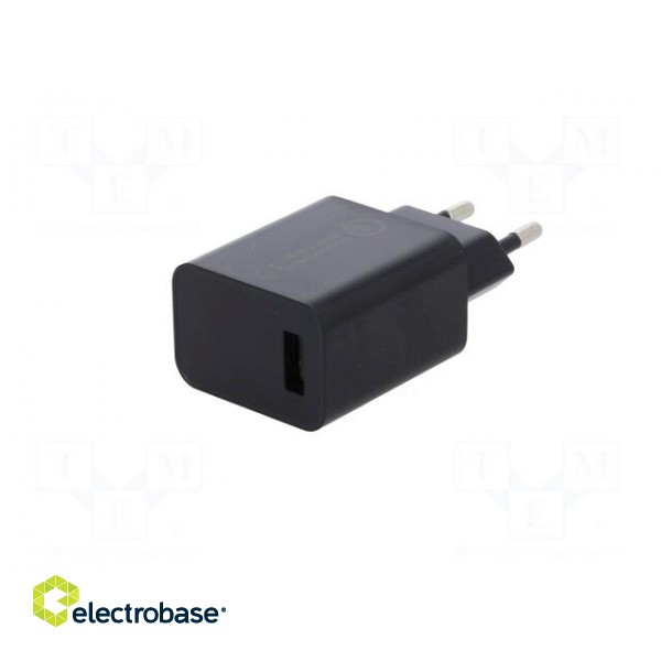 Charger: USB | Usup: 100÷240VAC | 5VDC,9VDC,12VDC | Out: USB | Plug: EU image 2