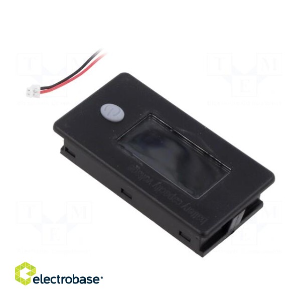 Voltage indicator | VDC: 10÷100V | battery packs