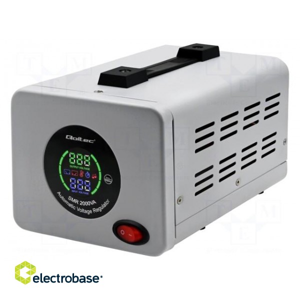 Device: automatic voltage stabiliser | 2000VA | Uout: 230VAC | IP20