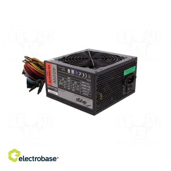 Power supply: computer | ATX | 400W | Features: fan 12cm image 3