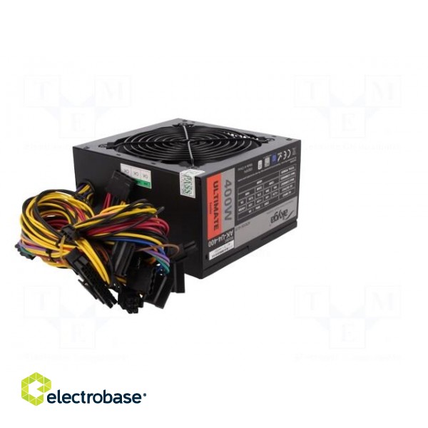 Power supply: computer | ATX | 400W | Features: fan 12cm image 9