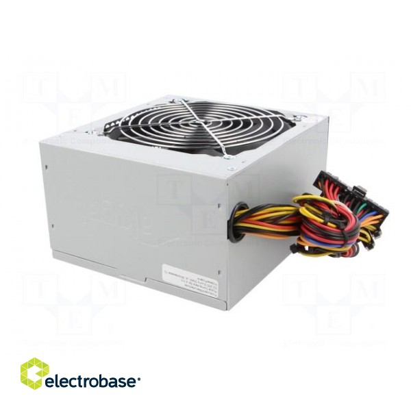 Power supply: computer | ATX | 420W | 3.3/5/12V | Features: fan 12cm image 6