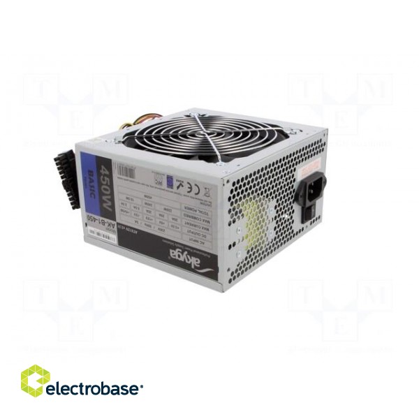 Power supply: computer | ATX | 450W | Features: fan 12cm image 2