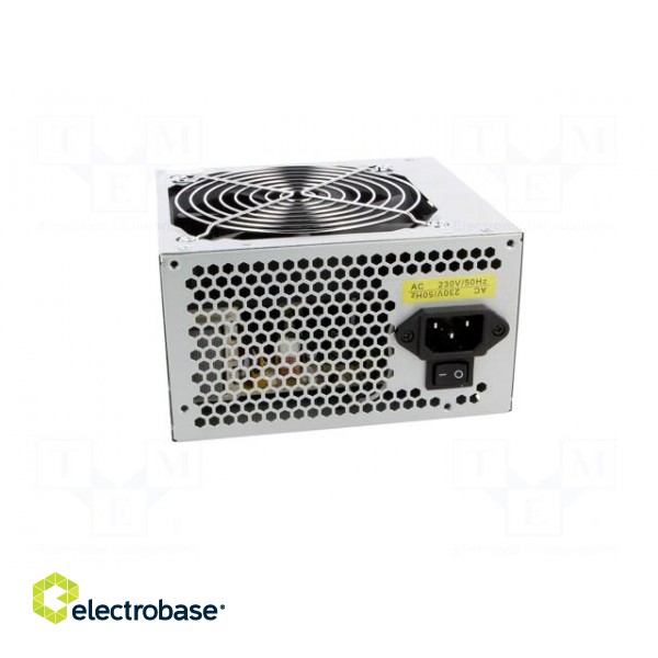 Power supply: computer | ATX | 550W | 3.3/5/12V | Features: fan 12cm image 3