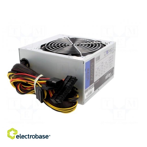 Power supply: computer | ATX | 550W | Features: fan 12cm image 8