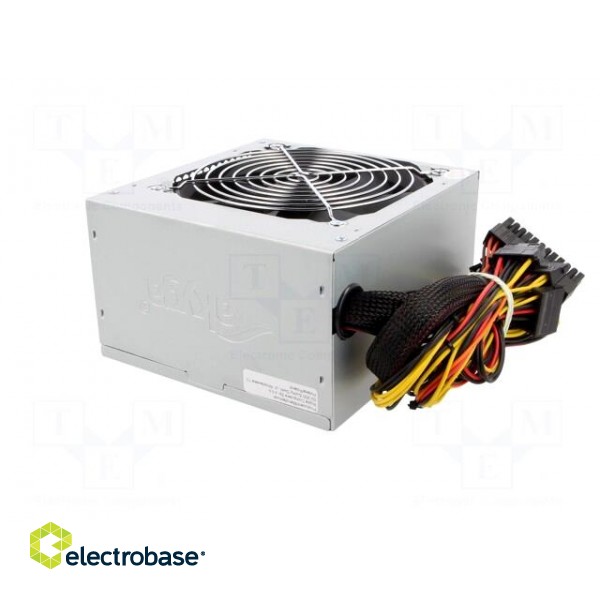 Power supply: computer | ATX | 550W | 3.3/5/12V | Features: fan 12cm image 6