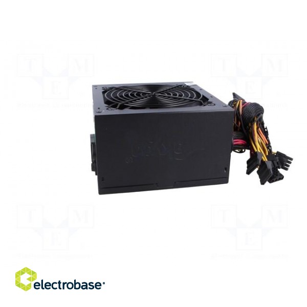 Power supply: computer | ATX | 600W | Features: fan 12cm image 6