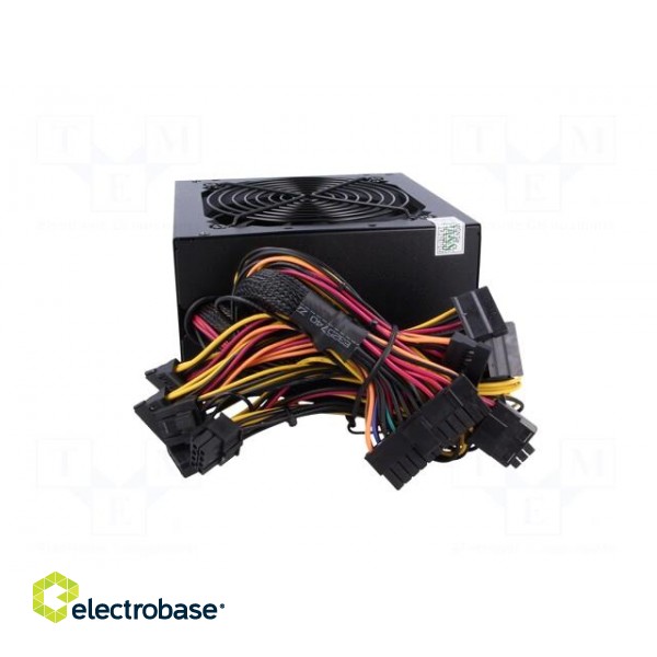 Power supply: computer | ATX | 600W | Features: fan 12cm image 8