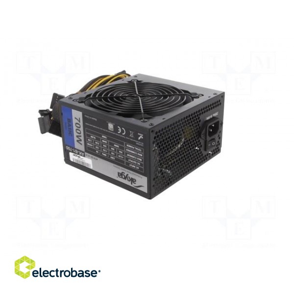 Power supply: computer | ATX | 700W | Features: fan 12cm image 2