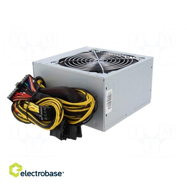 Power supply: computer | ATX | 700W | 3.3/5/12V | Features: fan 12cm image 4