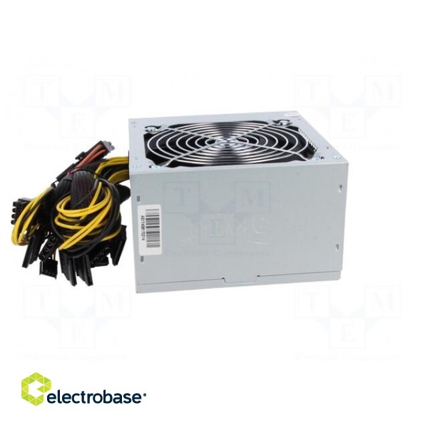 Power supply: computer | ATX | 700W | Features: fan 12cm image 5