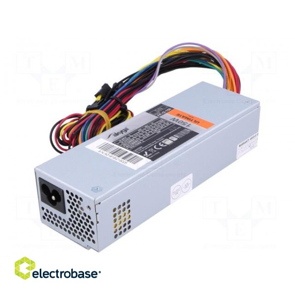 Power supply: computer | ITX | 150W | Features: fan 4cm image 1