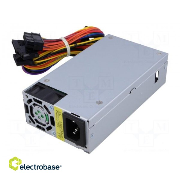 Power supply: computer | ITX | 200W | 3.3/5/12V | Features: fan 4cm image 1