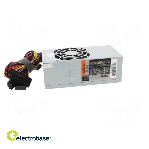Power supply: computer | TFX | 250W | 3.3/5/12V | Features: fan 8cm image 7