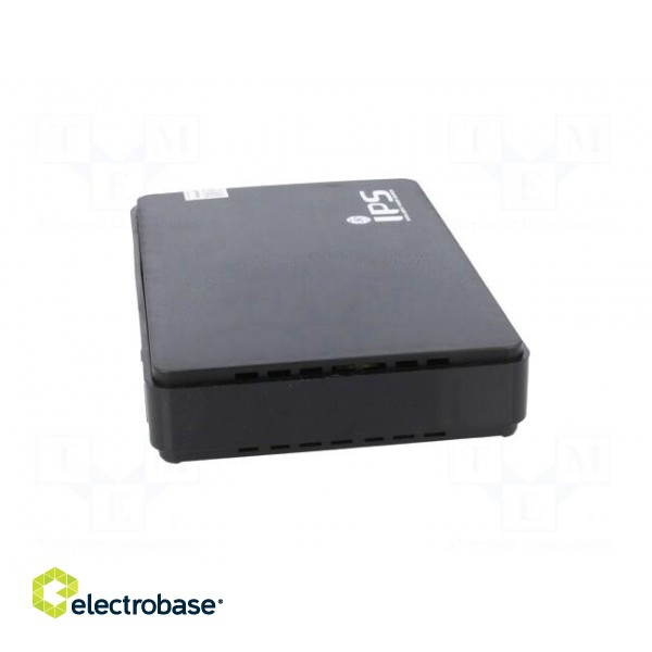 Power supply: router UPS | 160x105x28mm | 30W | No.of out.sockets: 2 image 7