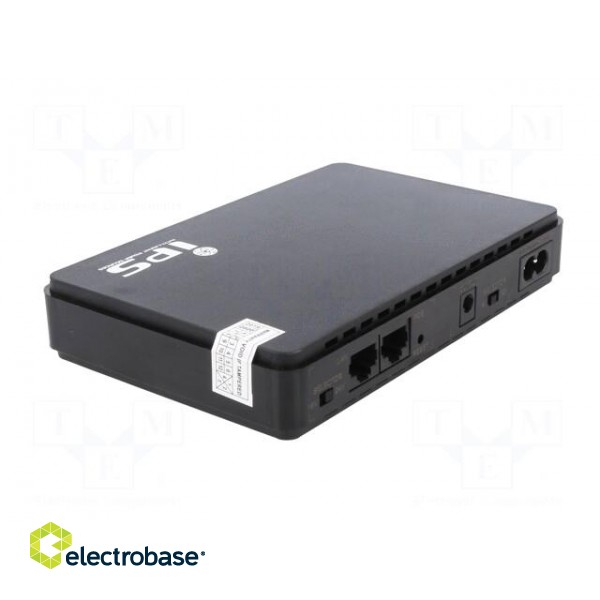 Power supply: router UPS | 160x105x28mm | 30W | No.of out.sockets: 3 image 4