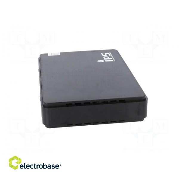 Power supply: router UPS | 160x105x28mm | 30W | No.of out.sockets: 3 image 7