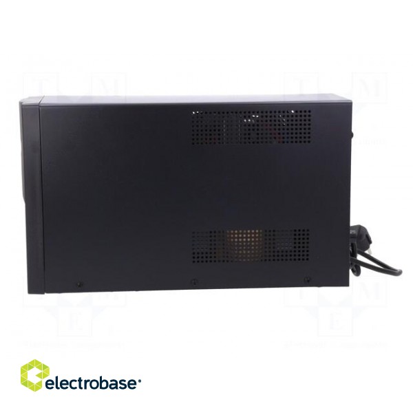 Power supply: UPS | 125x380x220mm | 1.2kW | 2kVA | 14kg | 9Ah | Ubatt: 12V paveikslėlis 3