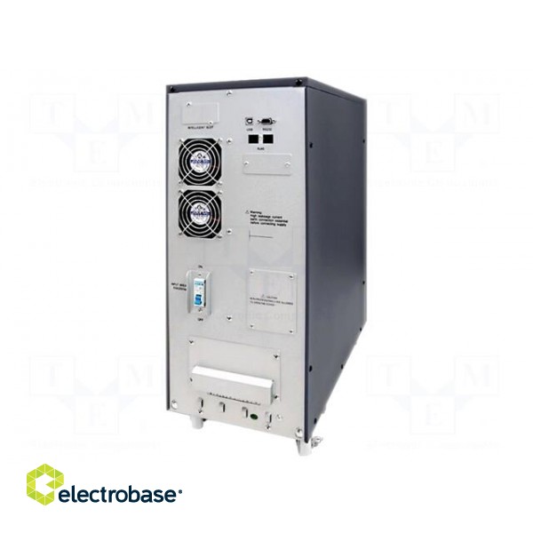 Power supply: UPS | 8kW | 10kVA | Uin: 80÷285V | 505x250x610mm | 7Ah фото 2