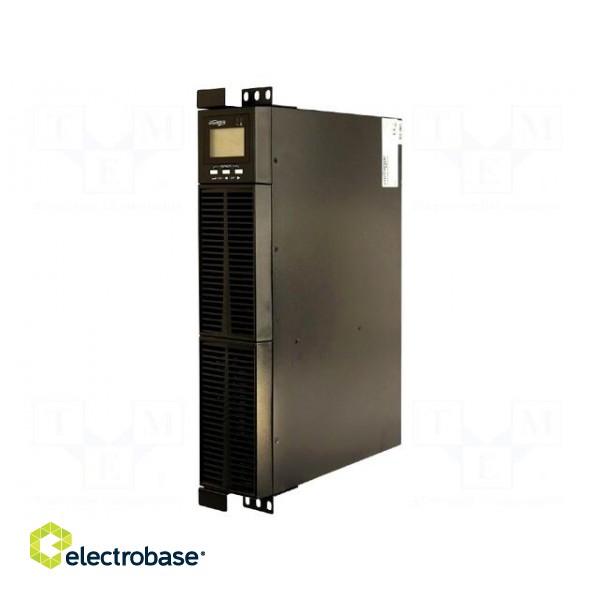 Power supply: UPS | 900W | 1kVA | Uin: 220V | 440x338x88mm | 9Ah | 0÷40°C image 2
