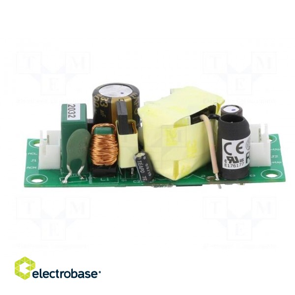 Power supply: switched-mode | open | 25W | 90÷264VAC | 15VDC | 1.67A image 3