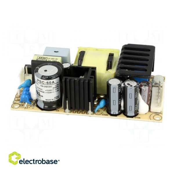 Power supply: buffer | open | 59.34W | 127÷370VDC | 90÷264VAC | OUT: 2 фото 7