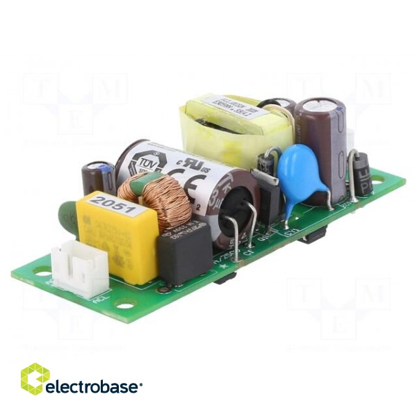 Power supply: switched-mode | open | 10W | 120÷370VDC | 85÷264VAC image 1
