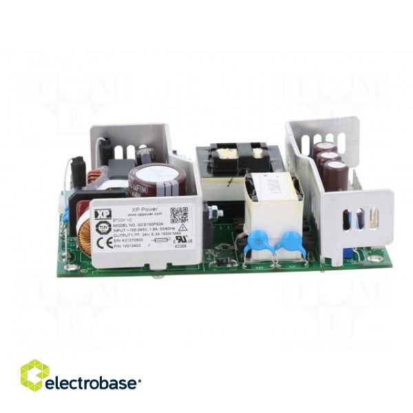 Power supply: switched-mode | open | 150W | 85÷264VAC | OUT: 1 | 24VDC image 3