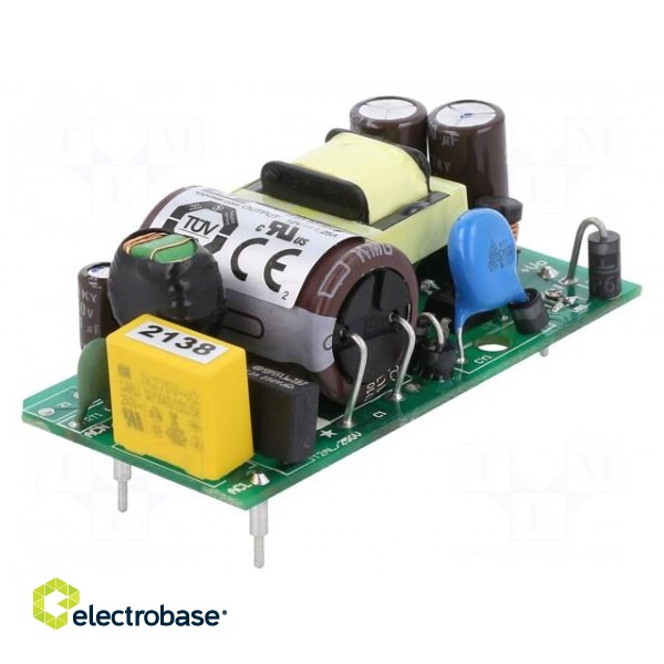 Power supply: switched-mode | 15W | 120÷370VDC | 85÷264VAC | OUT: 1 фото 1