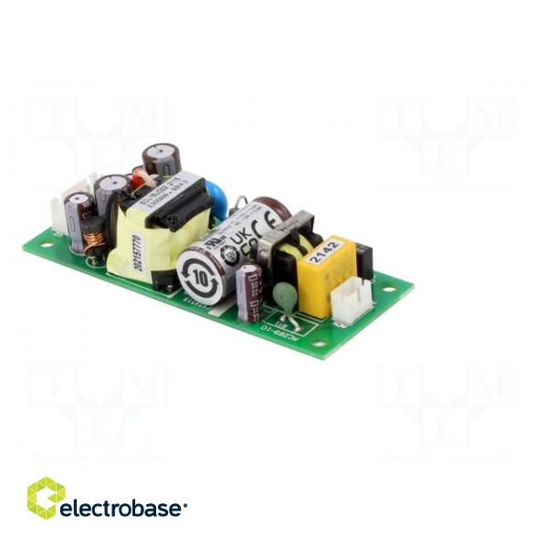 Power supply: switched-mode | open | 15W | 120÷370VDC | 85÷264VAC paveikslėlis 8