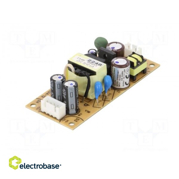 Power supply: switched-mode | open | 20W | 120÷370VDC | 90÷264VAC фото 2