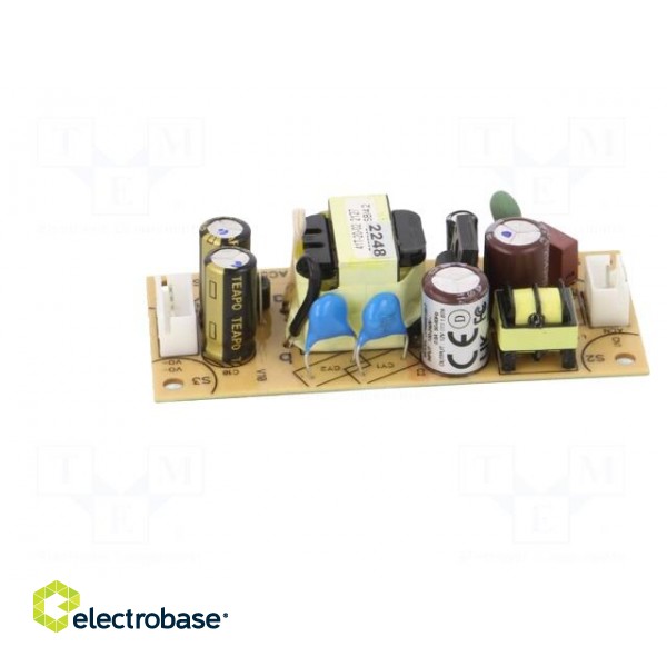 Power supply: switched-mode | open | 20W | 120÷370VDC | 90÷264VAC image 3