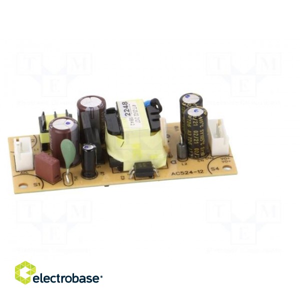 Power supply: switched-mode | open | 20W | 120÷370VDC | 90÷264VAC paveikslėlis 7