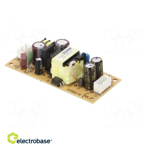 Power supply: switched-mode | open | 20W | 120÷370VDC | 90÷264VAC paveikslėlis 8