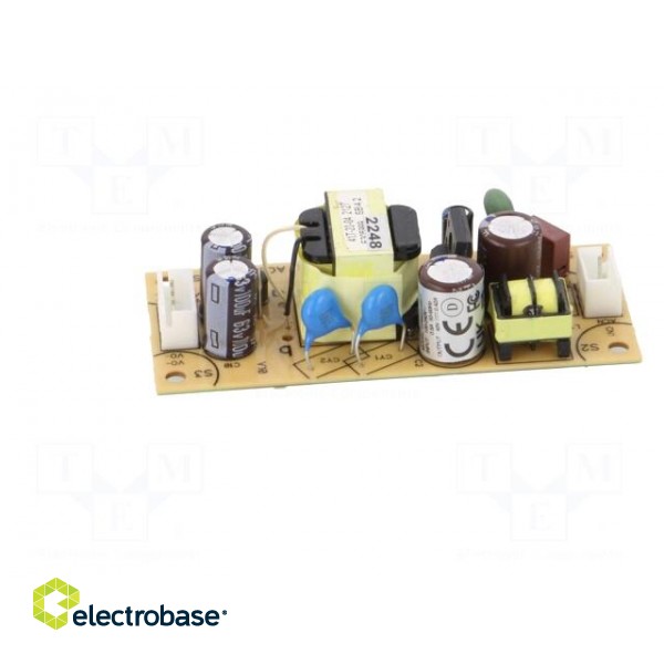 Power supply: switched-mode | open | 20W | 120÷370VDC | 90÷264VAC фото 3